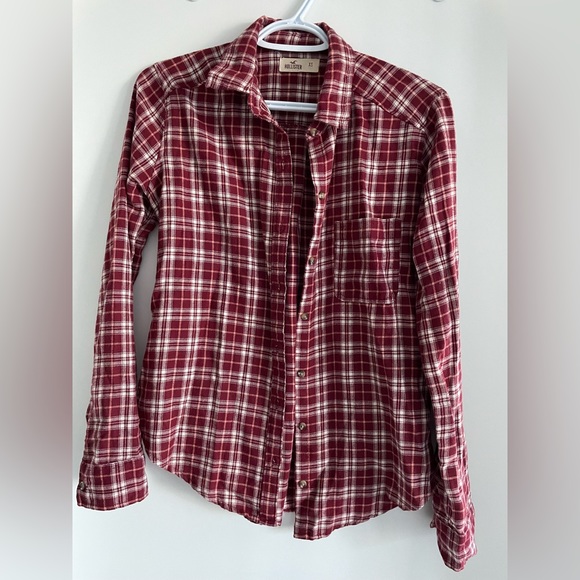 Hollister XS Flannel Shirt - Picture 2 of 4
